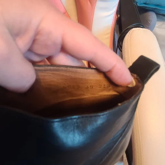 BeautiFeel Black Leather Buttoned Ankle Booties, GUC - Picture 11 of 11